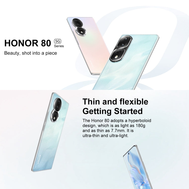 Triple Back Cameras, Screen Fingerprint Identification, 6.67 inch Magic UI 7.0 Qualcomm Snapdragon 782G Octa Core up to 2.7GHz, Network: 5G, OTG, NFC, Not Support Google Play, Honor 80 5G, 8GB+256GB Triple Back Cameras, Screen Fingerprint Identification, 6.67 inch Magic UI 7.0 Qualcomm Snapdragon 782G Octa Core up to 2.7GHz, Network: 5G, OTG, NFC, Not Support Google Play, Honor 80 5G, 8GB+256GB